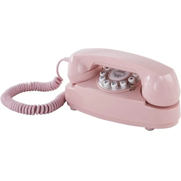 Pink Princess Push Button Phone - Picture 2 of 8